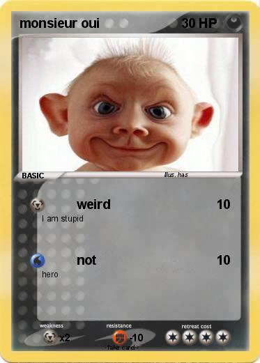 Pokemon monsieur oui