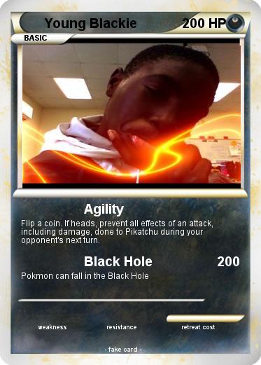 Pokemon Young Blackie
