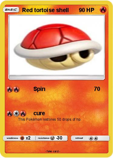Pokemon Red tortoise shell Pokemon Red tortoise shell