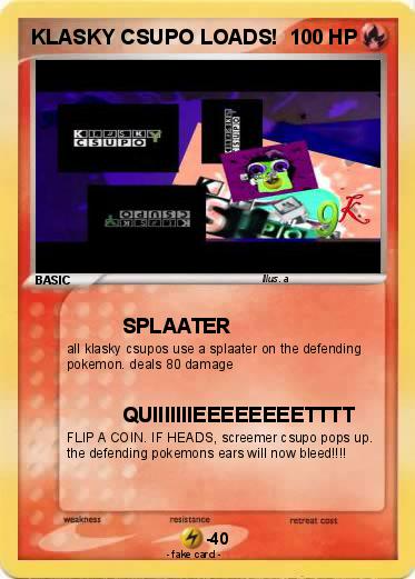 Pokemon KLASKY CSUPO LOADS!