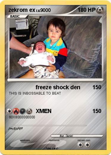 Pokemon zekrom ex
