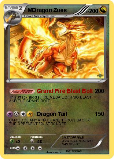 Pokemon MDragon Zues