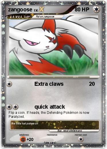 Pokemon zangoose