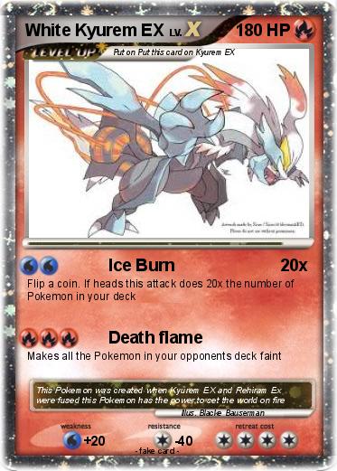 Pokemon White Kyurem EX