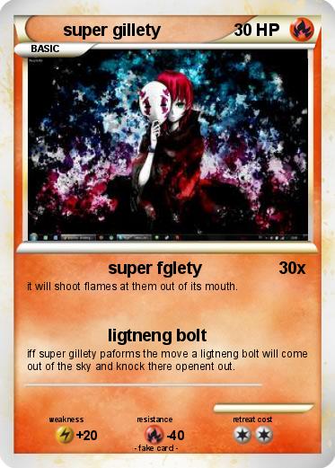 Pokemon super gillety