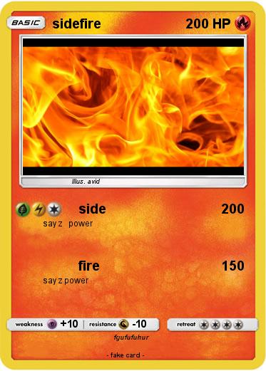 Pokemon sidefire