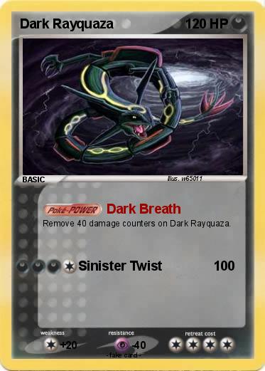 Pokemon Dark Rayquaza