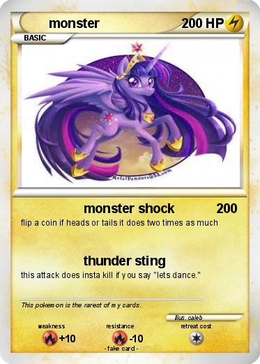 Pokemon monster