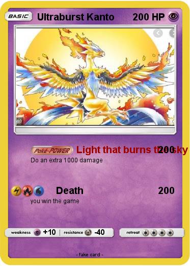 Pokemon Ultraburst Kanto