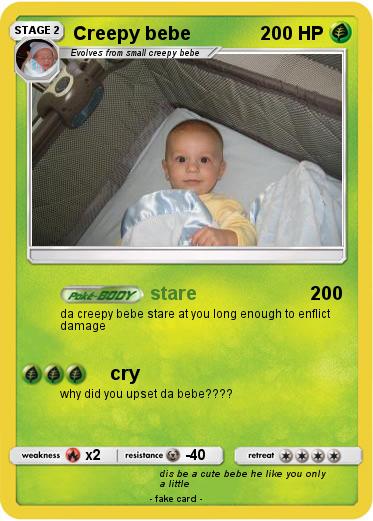Pokemon Creepy bebe