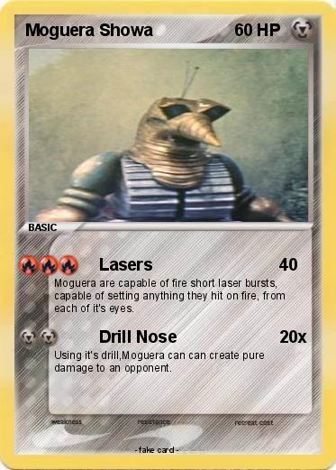 Pokemon Moguera Showa
