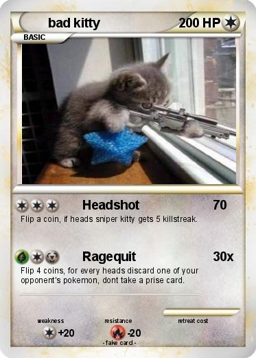 Pokemon bad kitty