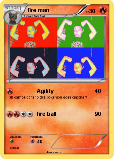 Pokemon fire man