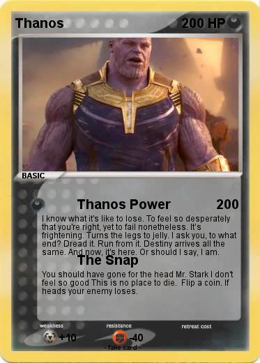 Pokemon Thanos