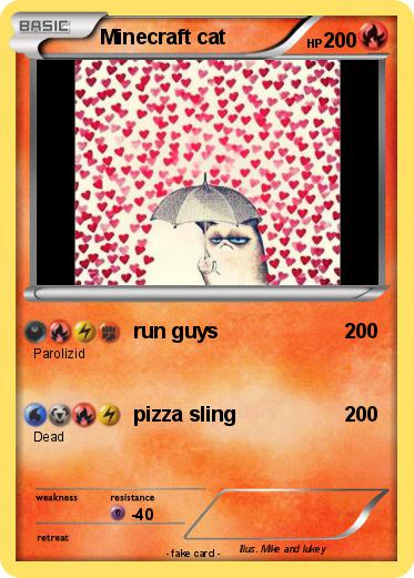 Pokemon Minecraft cat