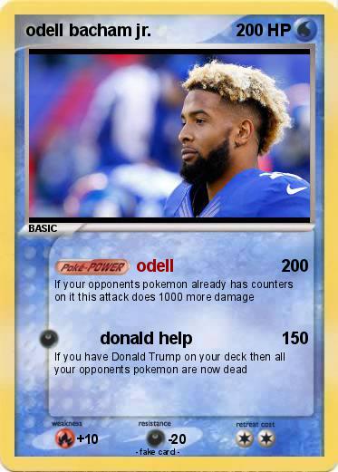 Pokemon odell bacham jr.