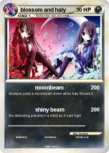 Pokemon blossom and haly