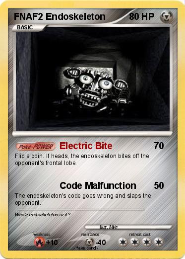 Pokemon FNAF2 Endoskeleton