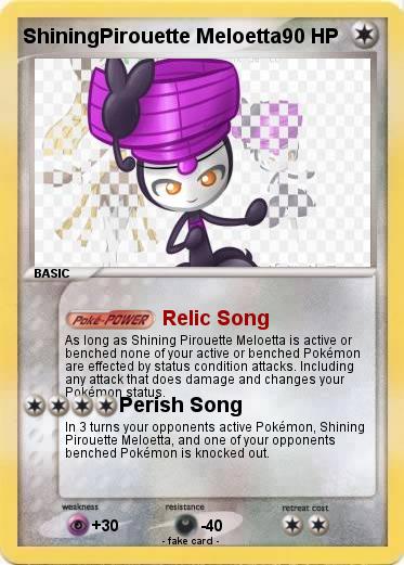 Pokemon ShiningPirouette Meloetta
