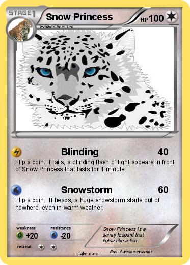 Pokemon Snow Princess