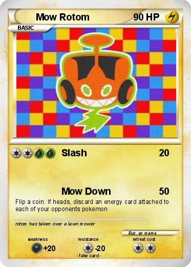 Pokemon Mow Rotom