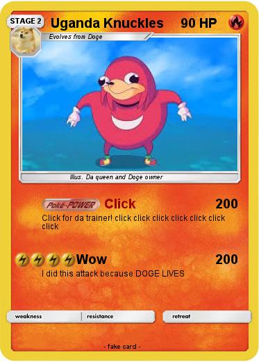 Pokemon Uganda Knuckles