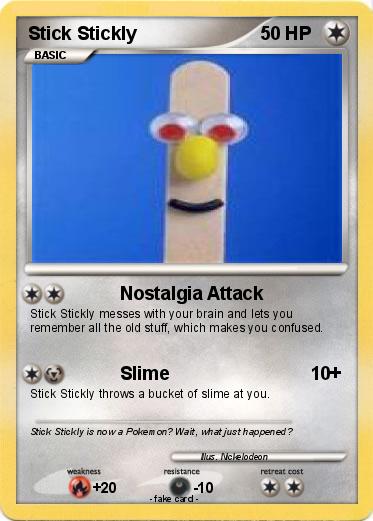 Pokemon Stick Stickly
