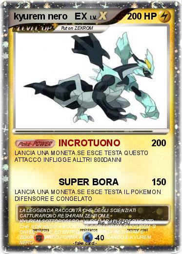 Pokemon kyurem nero   EX