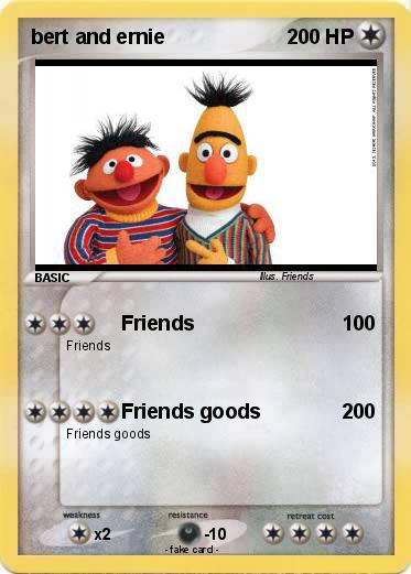Pokemon bert and ernie