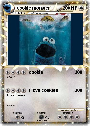Pokemon cookie monster