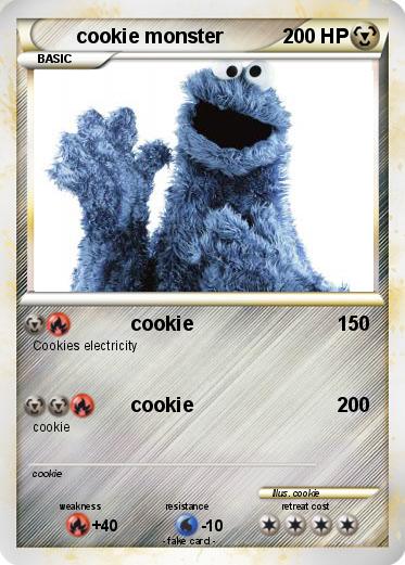 Pokemon cookie monster