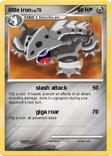Pokemon little iron