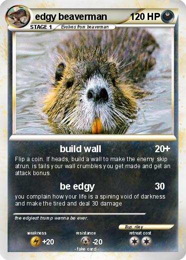 Pokemon edgy beaverman