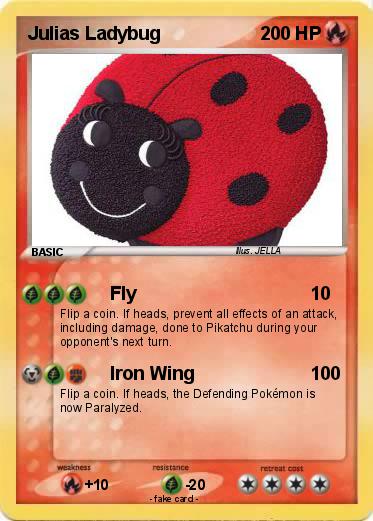 Pokemon Julias Ladybug
