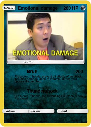 Pokemon Emotional damage