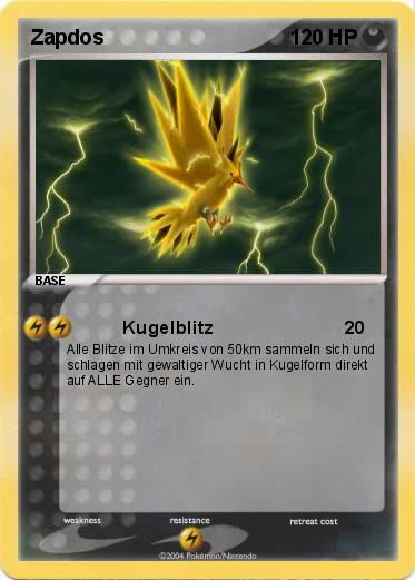 Pokemon Zapdos