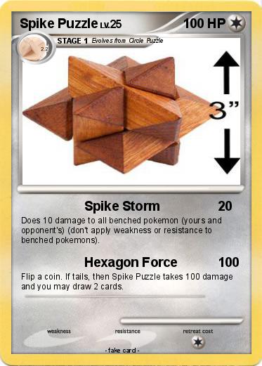 Pokemon Spike Puzzle