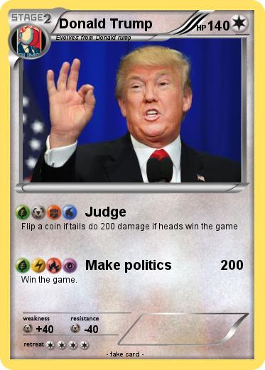 Pokemon Donald Trump