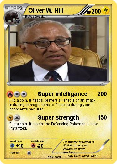 Pokemon Oliver W. Hill
