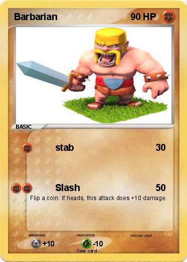Pokemon Barbarian