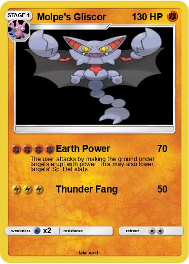 Pokemon Molpe's Gliscor
