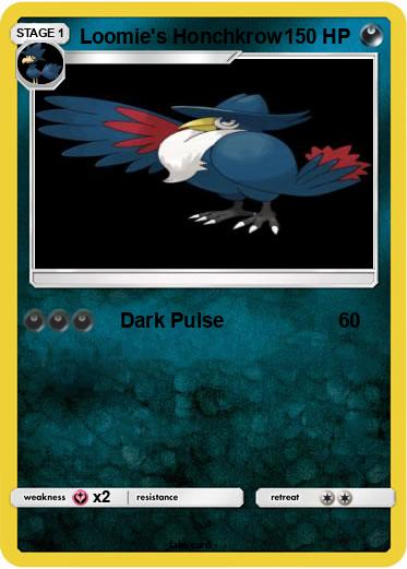 Pokemon Loomie's Honchkrow