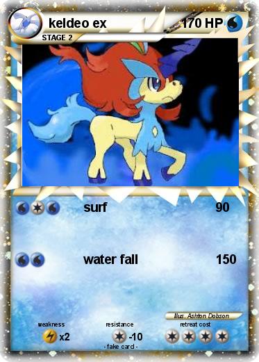 Pokemon keldeo ex