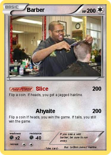 Pokemon Barber