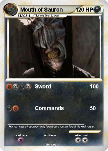 Pokemon Mouth of Sauron