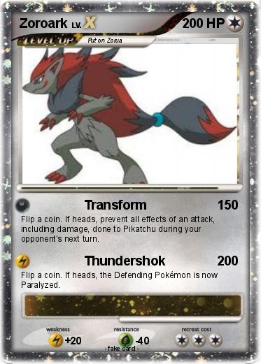 Pokemon Zoroark