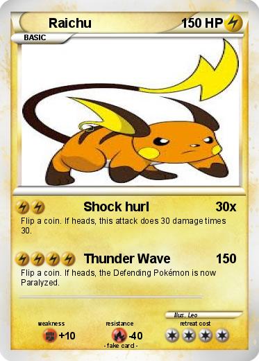 Pokemon Raichu