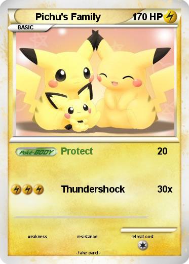 Pokemon Pichu's Family