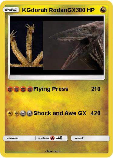 Pokemon KGdorah RodanGX3