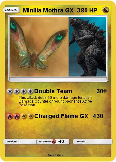 Pokemon Minilla Mothra GX  3